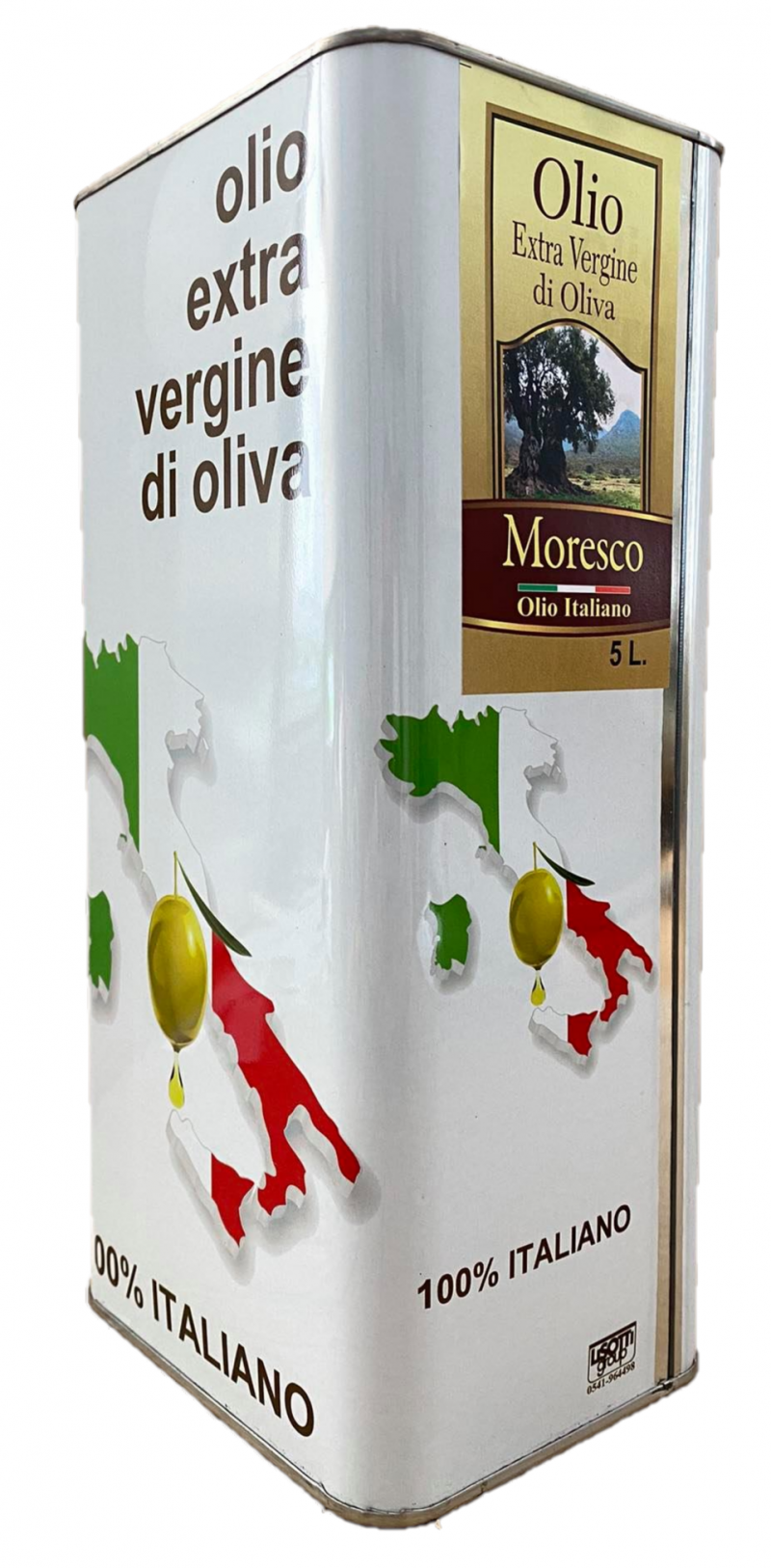 Oliwa z oliwek Ex.Verg. MORESCO 5L - Sycylia 0,2%