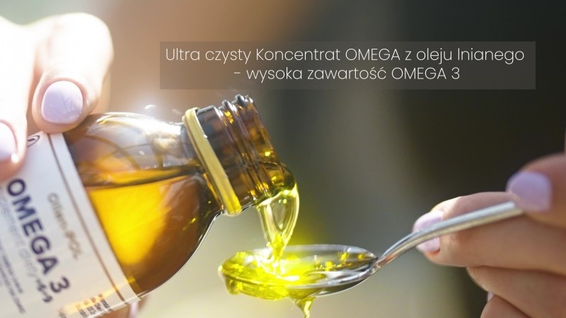 OMEGA 3+6+9 koncentrat z oleju lnianego, 125 ml